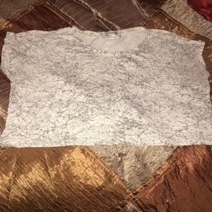 Forever 21 White Cropped Top